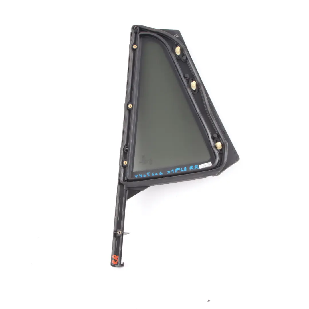 BMW X1 F48 Lunotto Posteriore Destro Porta Vetro Fisso Nero Tinto AS3 - SKU 7405606 - Numero di parte 7405606