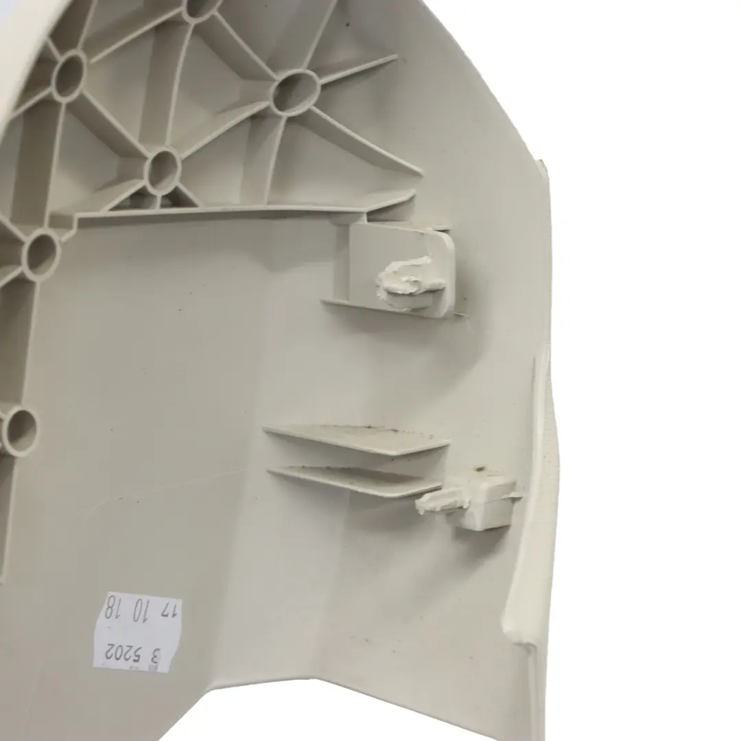 Asiento Delantero Derecho Panel Exterior Elfenbein Blanco para BMW G30 G12 con número de pieza 7405726 BMW G30 G12 Asiento Delantero Derecho Panel Exterior Elfenbein Blanco - SKU 7405726 - Número de pieza 7405726