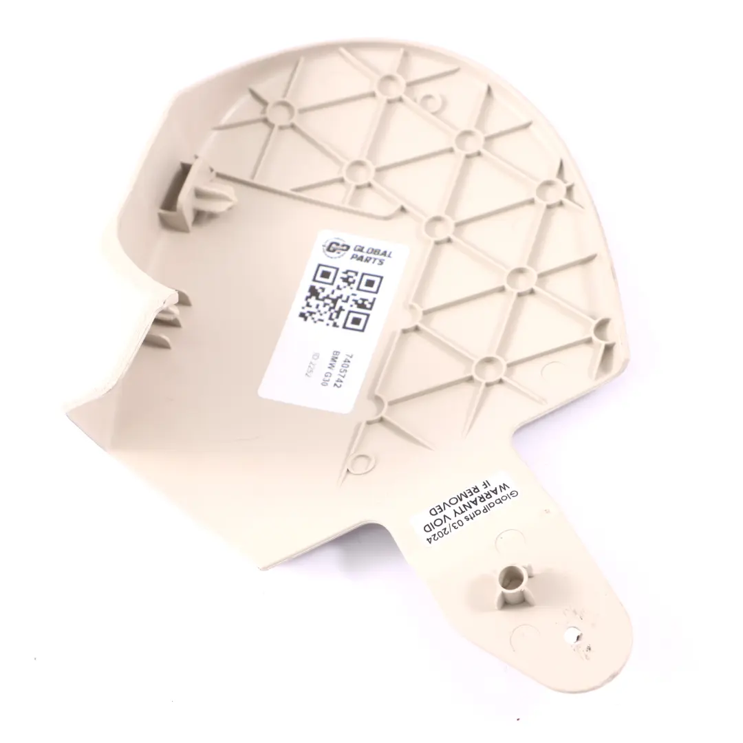  Coprisedile BMW G11 G30 G31 G32 anteriore destro pannello interno Beige - SKU 7405742 - Numero di parte 7405742