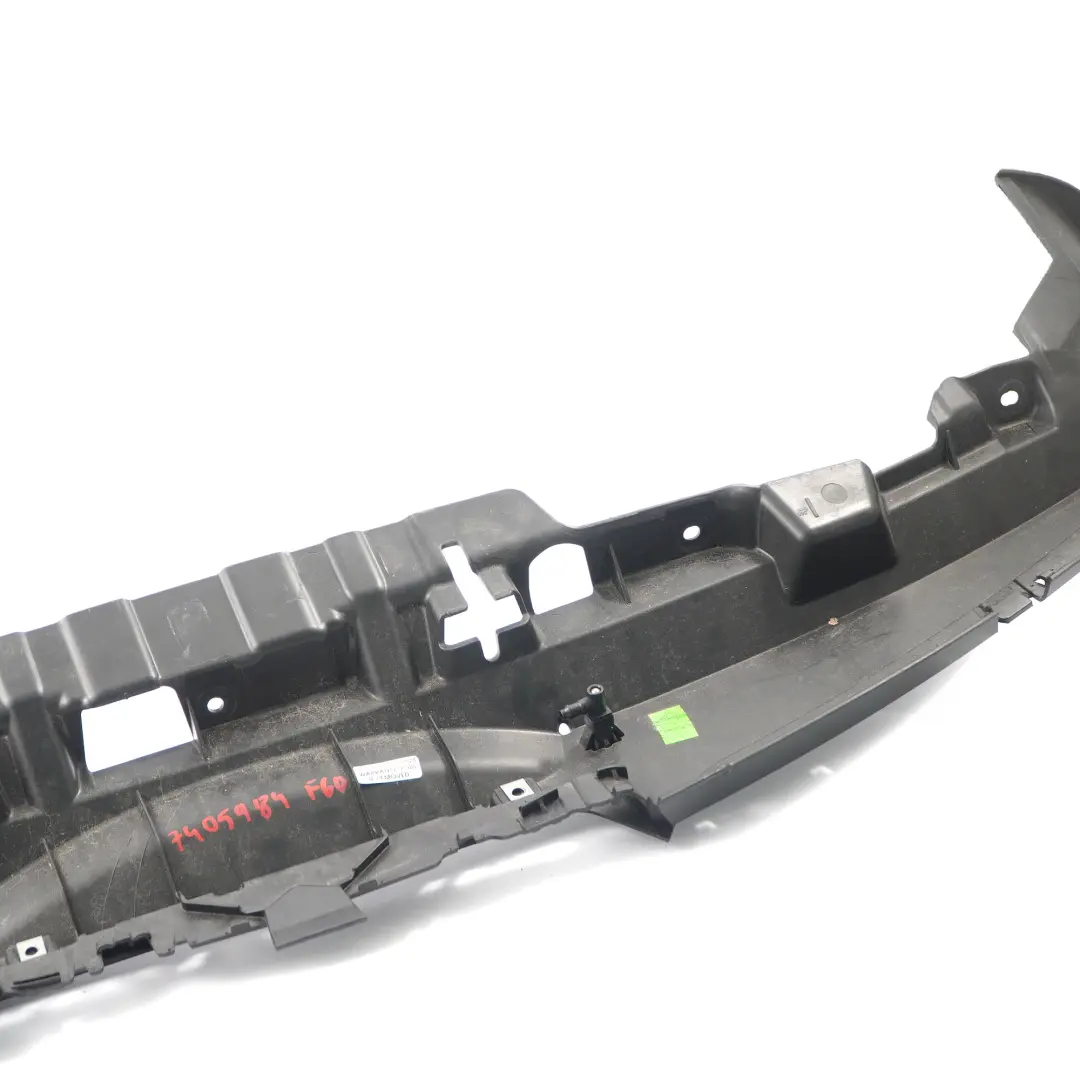 Spoiler JCW Boot Trunk Lid Tailgate Mount Bracket Subshell to Mini F60 Rear with Part number 7405984 Mini F60 Rear Spoiler JCW Boot Trunk Lid Tailgate Mount Bracket Subshell - SKU 7405984 - Part number 7405984