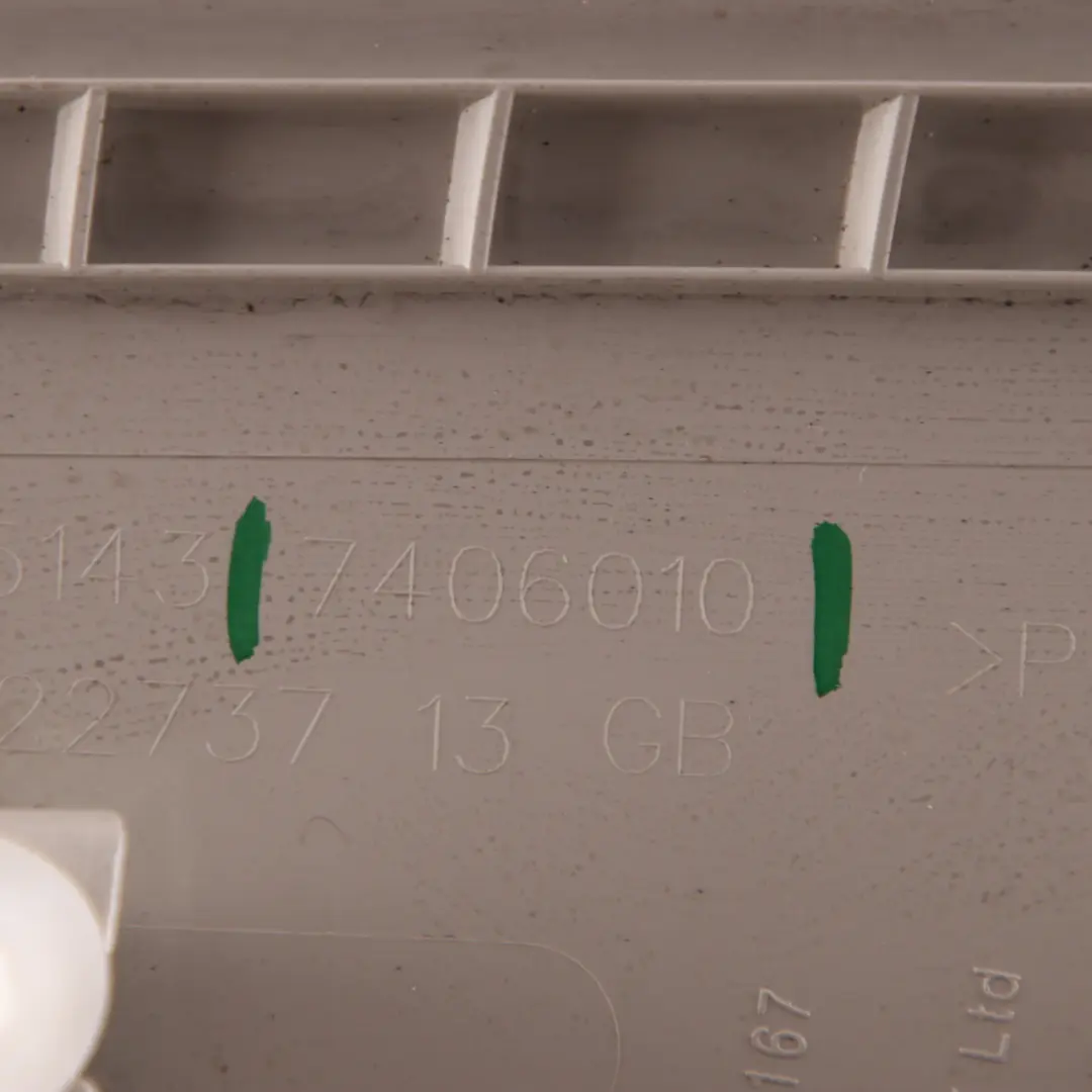 Mini F56 Innen Verkleidung Säule Hifi Säule Abdeckung Vorne Rechts Grau - SKU 7406010 - Teilenummer 7406010