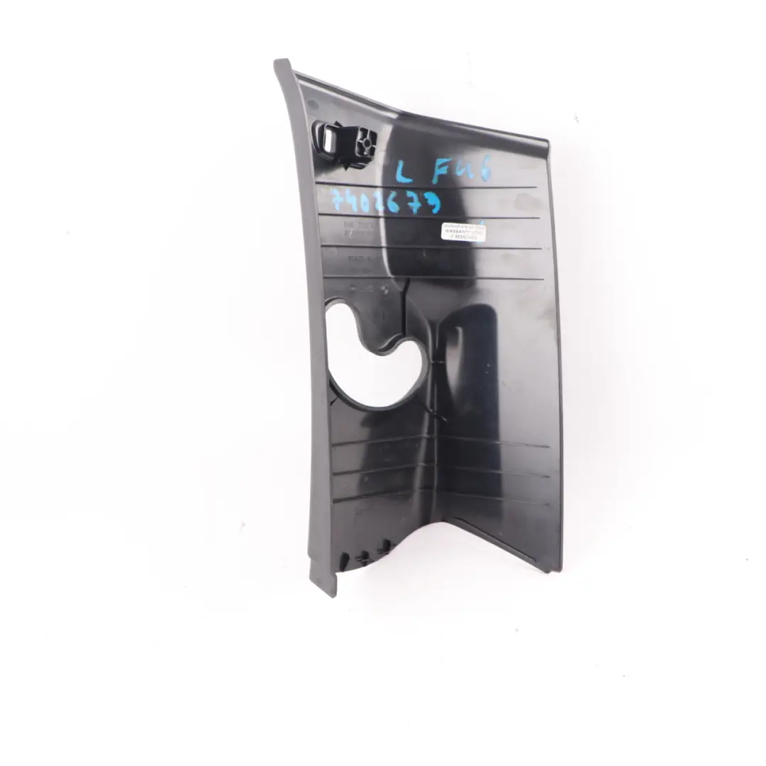 Trim BMW F46 Pillar C Interior Window Cover Frame Top Left N/S Black 7329589 to with Part number 7406253 Trim BMW F46 Pillar C Interior Window Cover Frame Top Left N/S Black 7329589 - SKU 7406253 - Part number 7406253