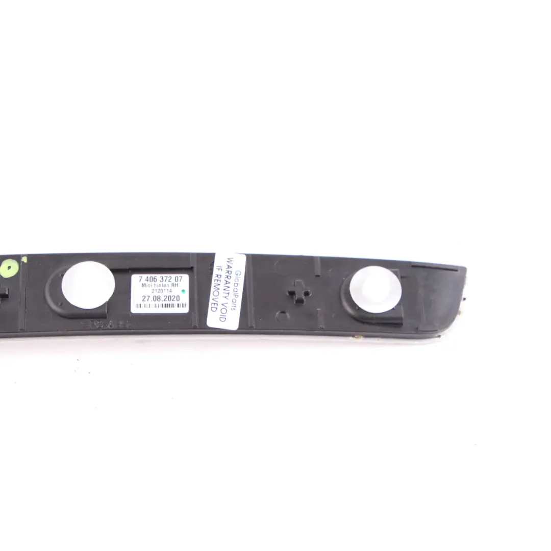 Mini F60 Countryman Cache entrée Bande de protection arrière droite - SKU 7406372 - Numéro de pièce 7406372