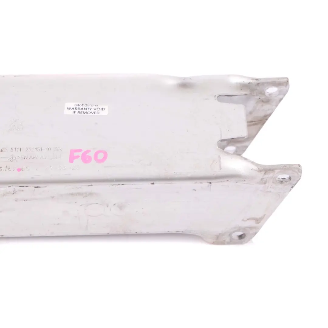 Front Left N/S Deformation Element Bumper Support Holder to Mini Cooper F60 with Part number 7406387 Mini Cooper F60 Front Left N/S Deformation Element Bumper Support Holder - SKU 7406387 - Part number 7406387