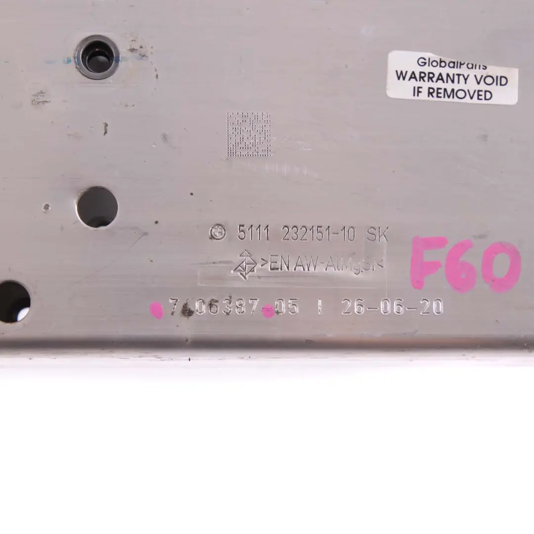 Delantero Izquierdo Deformación Elemento Soporte Parachoques para Mini F60 con número de pieza 7406387 Mini F60 Delantero Izquierdo Deformación Elemento Soporte Parachoques - SKU 7406387 - Número de pieza 7406387