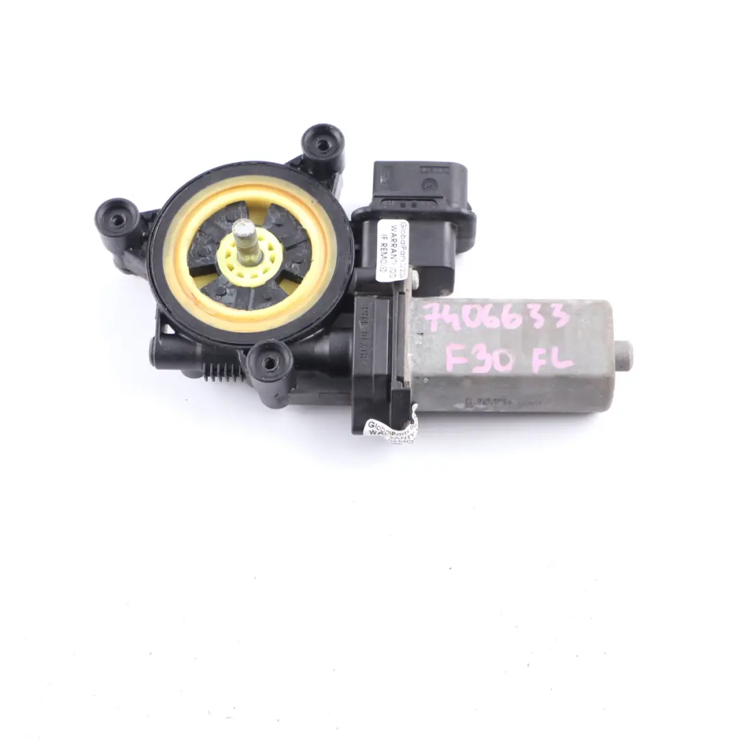 Window Lifter Motor BMW F30 F31 Front Left Door N/S Drive Actuator  - SKU 7406633 - Part number 7406633