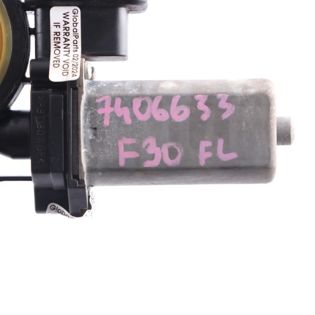 Window Lifter Motor BMW F30 F31 Front Left Door N/S Drive Actuator  - SKU 7406633 - Part number 7406633