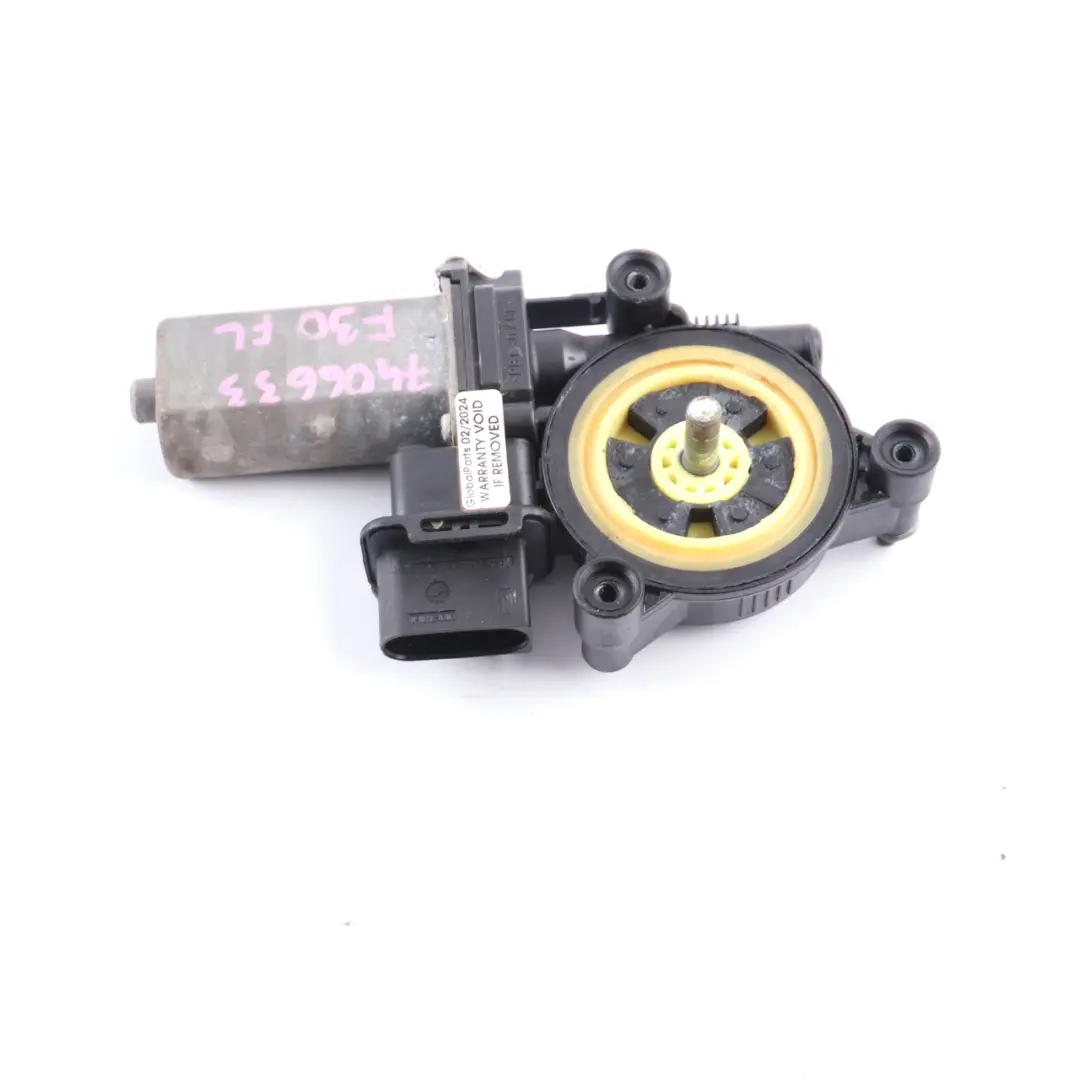 Window Lifter Motor BMW F30 F31 Front Left Door N/S Drive Actuator to with Part number 7406633 Window Lifter Motor BMW F30 F31 Front Left Door N/S Drive Actuator - SKU 7406633 - Part number 7406633