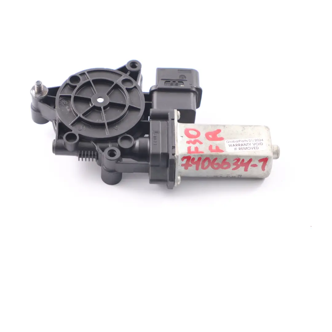 BMW F30 F31 Fensterheber Motor vorne rechts Tür Antrieb Aktuator - SKU 7406634-1 - Teilenummer 7406634