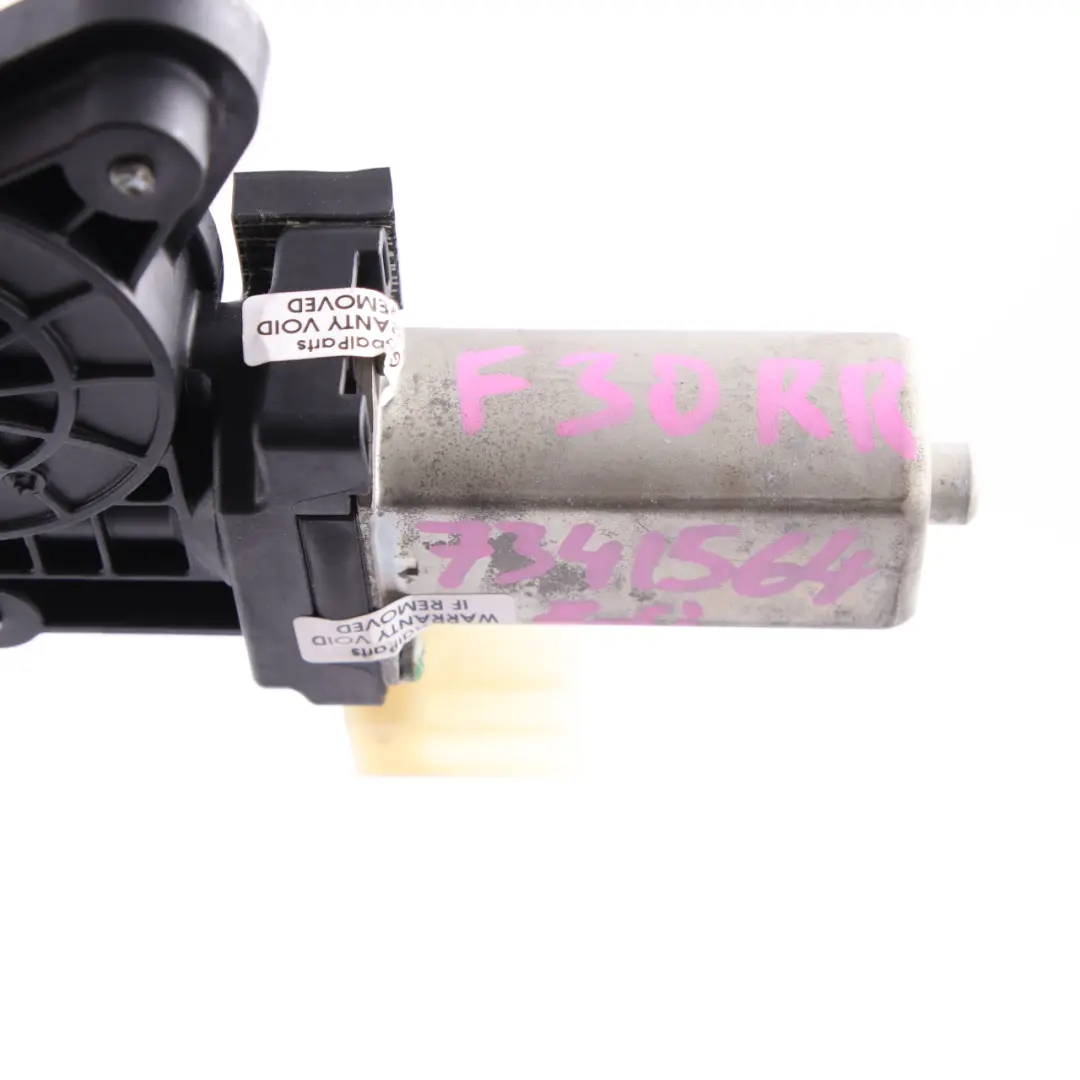 BMW F30 Fensterheber Motor vorne rechts Tür Antrieb Aktuator F31 - SKU 7406634 - Teilenummer 7406634