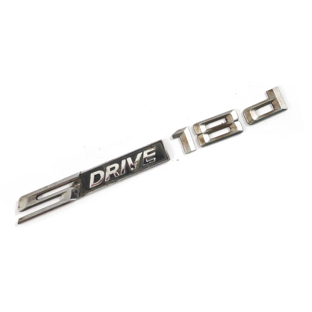 BMW X1 F48 Lettering S Drive 18d Emblem Logo Trim - SKU 7406663 - Part number 7406663