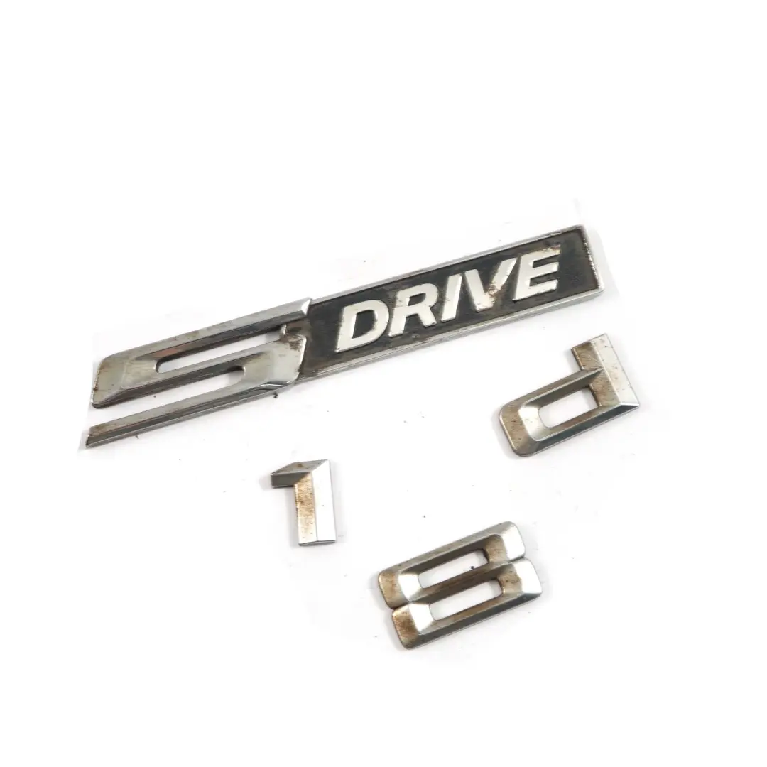BMW X1 F48 Lettering S Drive 18d Emblem Logo Trim - SKU 7406663 - Part number 7406663