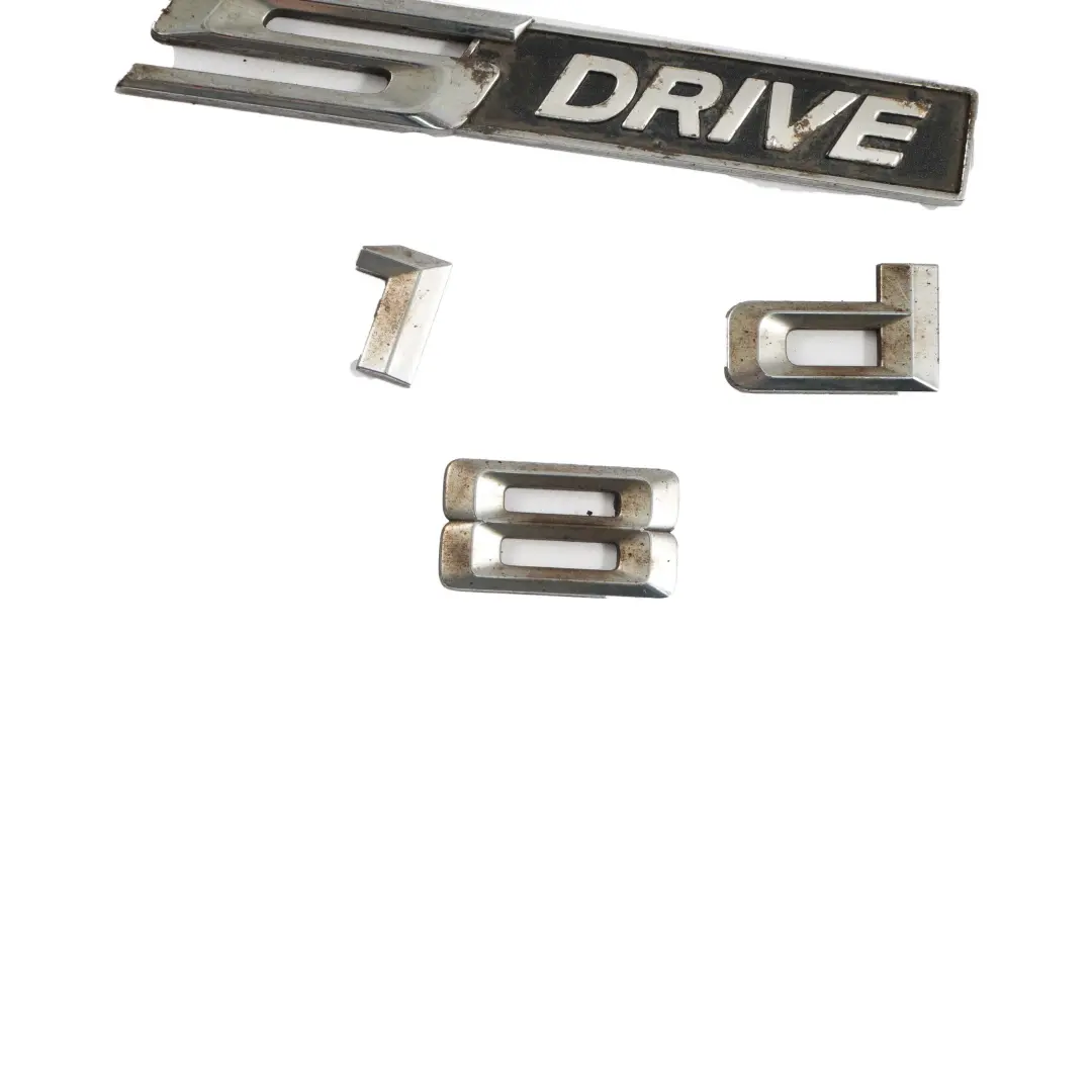 BMW X1 F48 Lettering S Drive 18d Emblem Logo Trim - SKU 7406663 - Part number 7406663