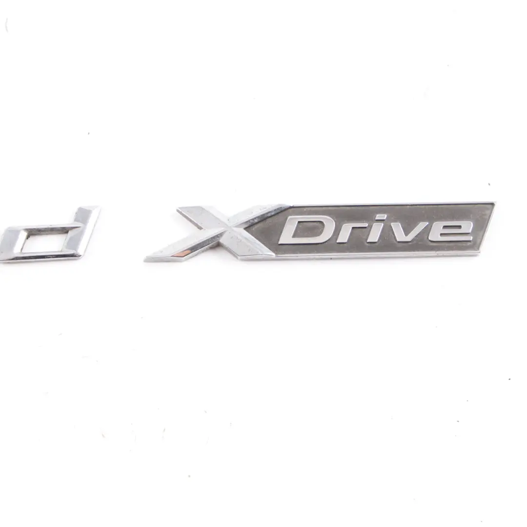 BMW X1 F48 Lettering Emblem 20d xDrive Rear Boot Tailgate Adhered Label - SKU 7406675 - Part number 7406675