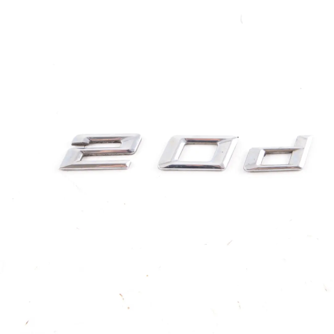 BMW X1 F48 Lettering Emblem 20d xDrive Rear Boot Tailgate Adhered Label - SKU 7406675 - Part number 7406675