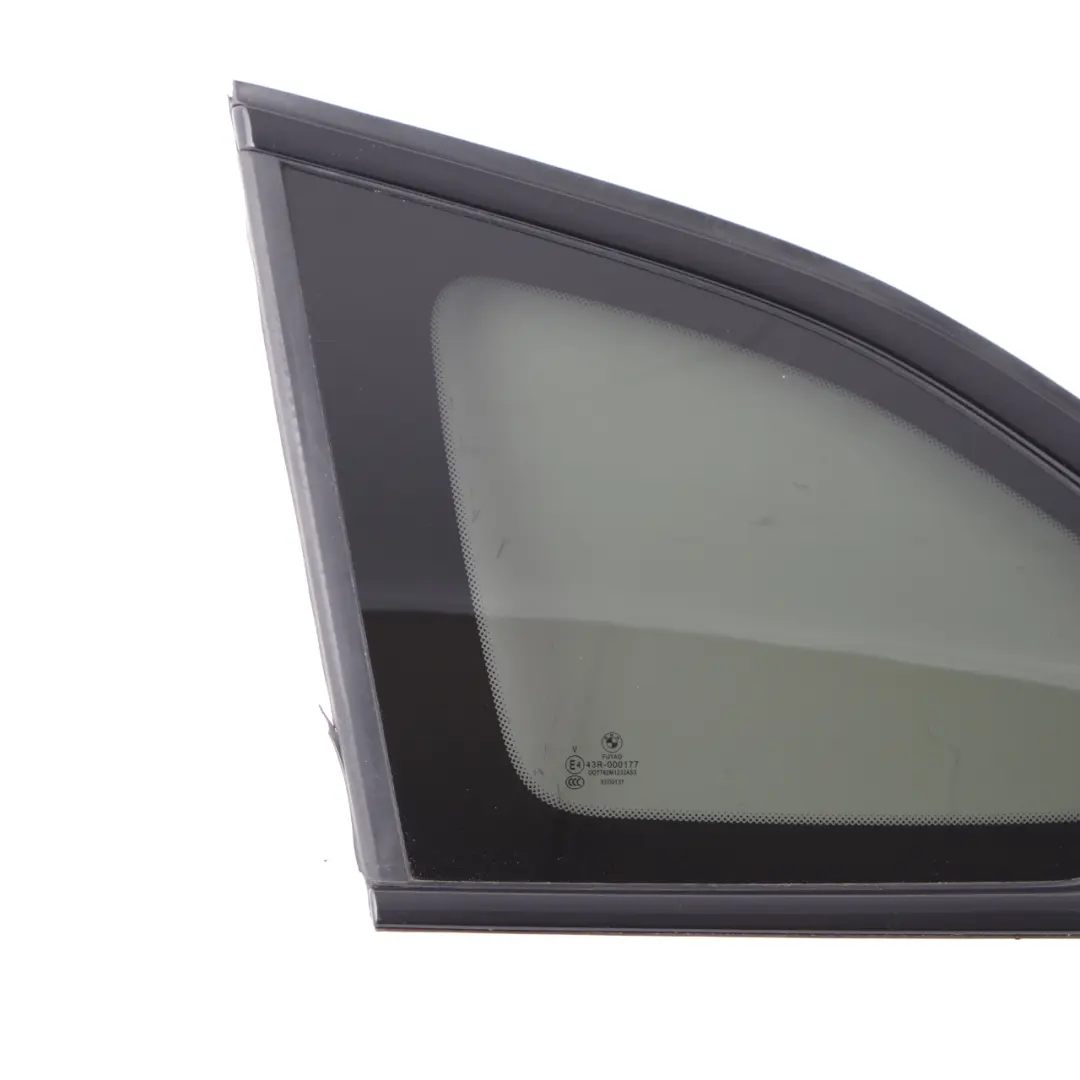 Quarter Side Window Rear Left Black Glazing Glass AS3 to BMW F48 with Part number 7406873 BMW F48 Quarter Side Window Rear Left Black Glazing Glass AS3 - SKU 7406873 - Part number 7406873