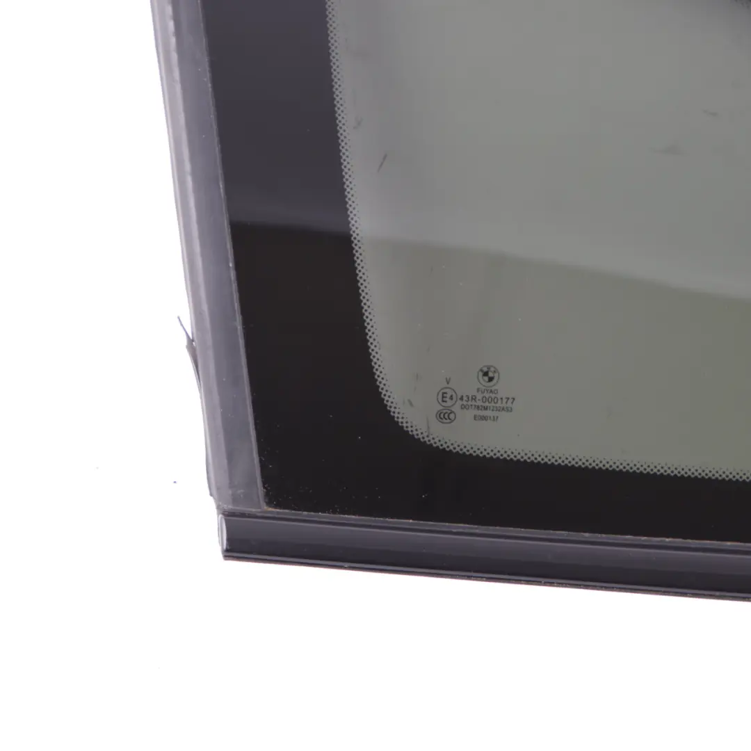 BMW F48 Quarter Side Window Rear Left Black Glazing Glass AS3 - SKU 7406873 - Part number 7406873