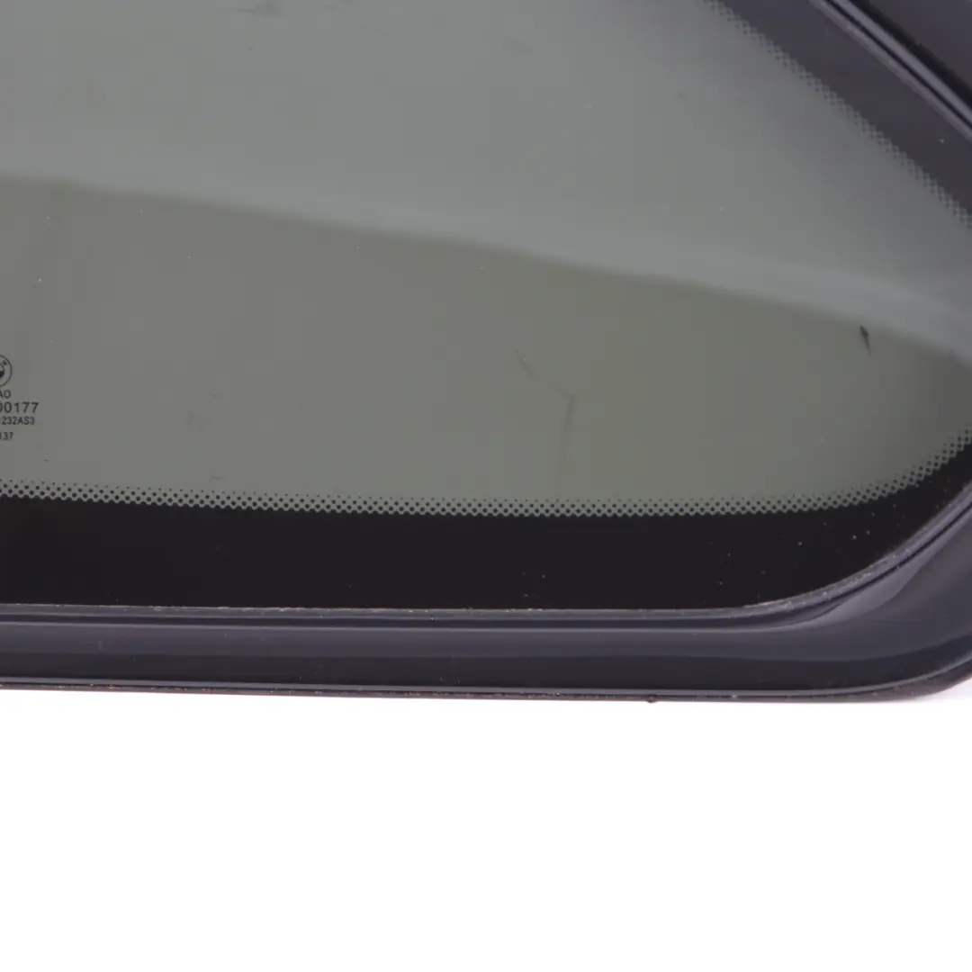 Quarter Side Window Rear Left Black Glazing Glass AS3 to BMW F48 with Part number 7406873 BMW F48 Quarter Side Window Rear Left Black Glazing Glass AS3 - SKU 7406873 - Part number 7406873
