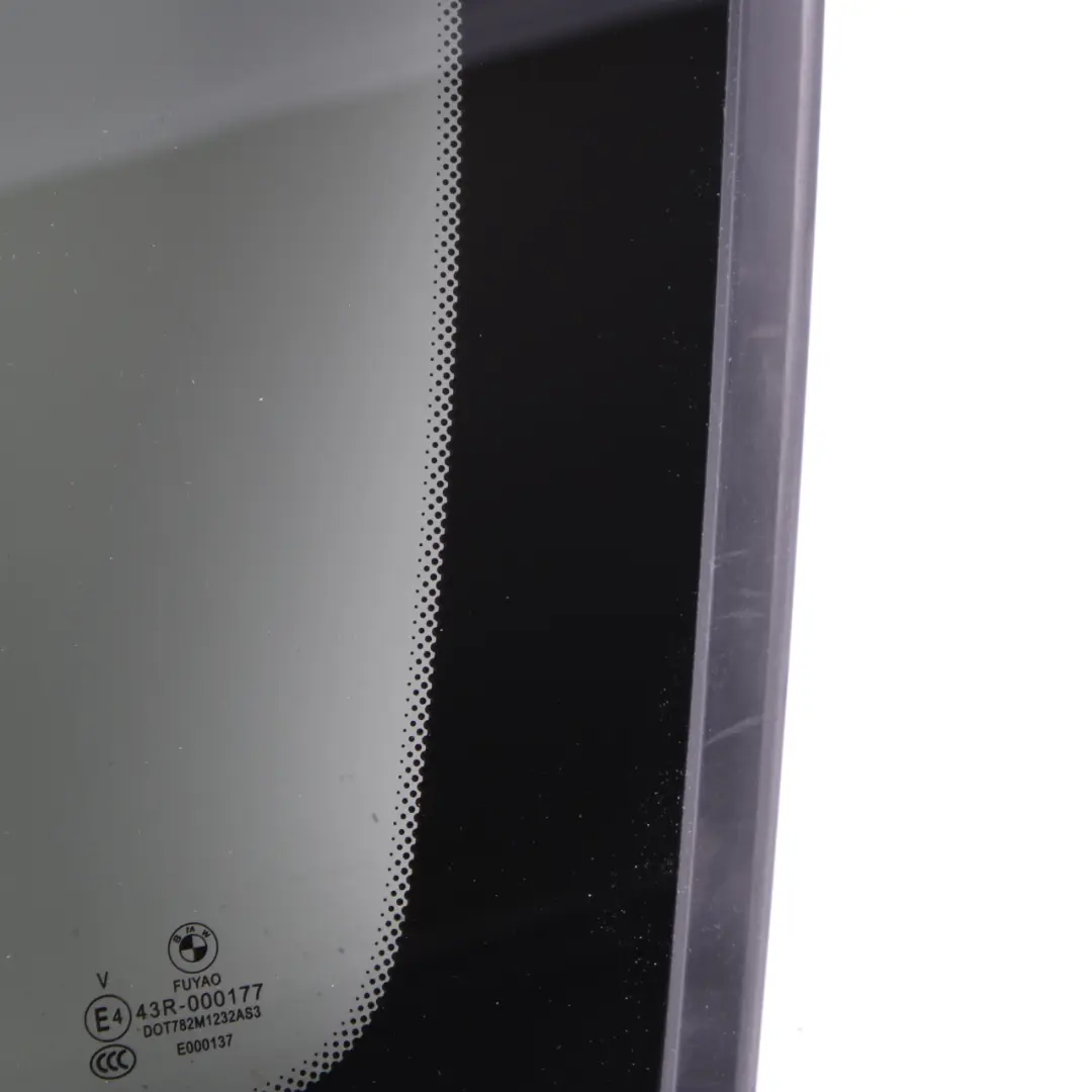 BMW F48 Cuarto Ventana Lateral Trasera Derecha Negro Vidrio AS3 - SKU 7406874 - Número de pieza 7406874