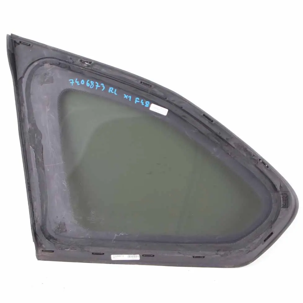 BMW F48 Finestrino Laterale Posteriore Destro Vetro Nero AS3 - SKU 7406874 - Numero di parte 7406874