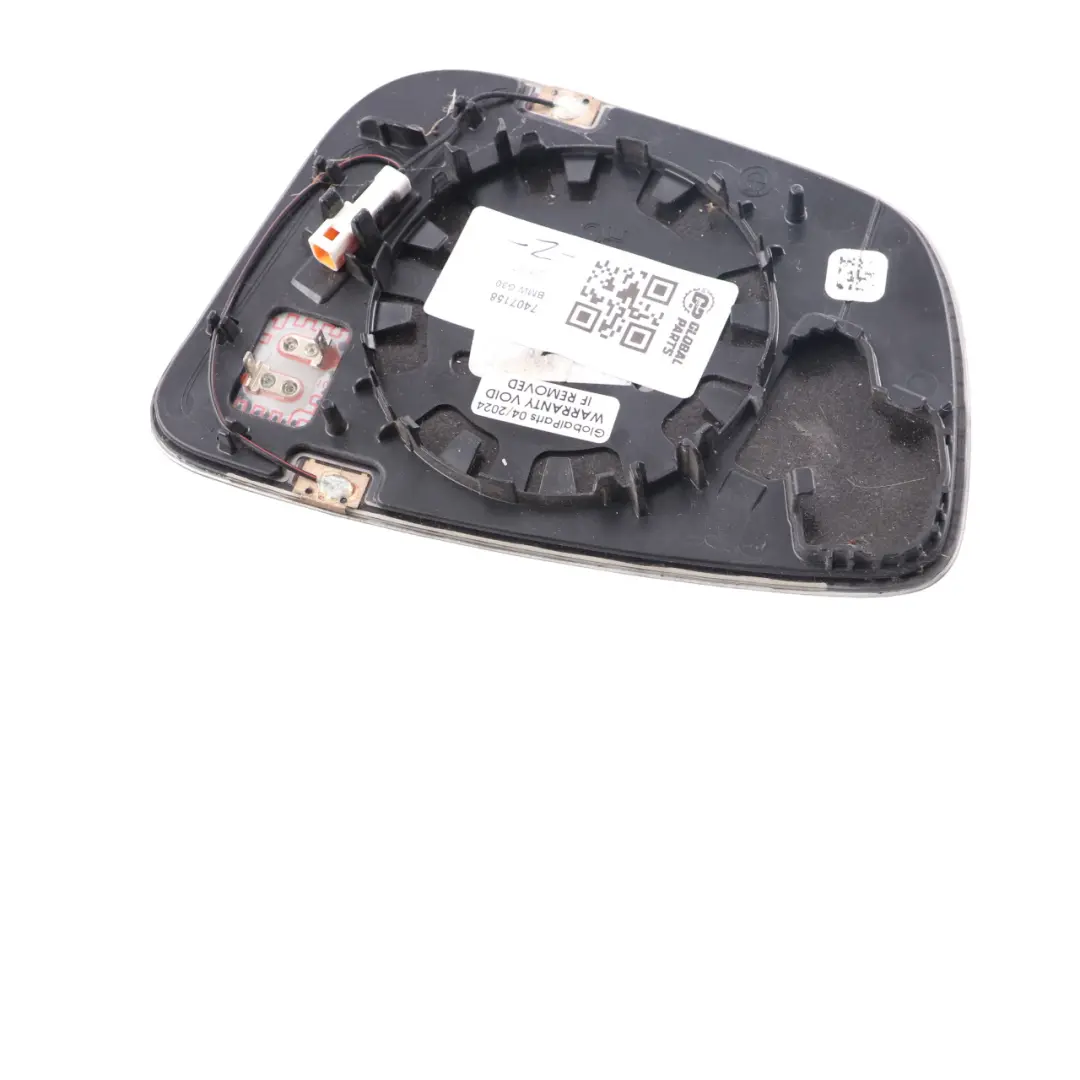 Wing Mirror Glass BMW G11 G12 G30 G31 G32 Heated Auto Dip to with Part number 7407158 Wing Mirror Glass BMW G11 G12 G30 G31 G32 Heated Auto Dip - SKU 7407158 - Part number 7407158