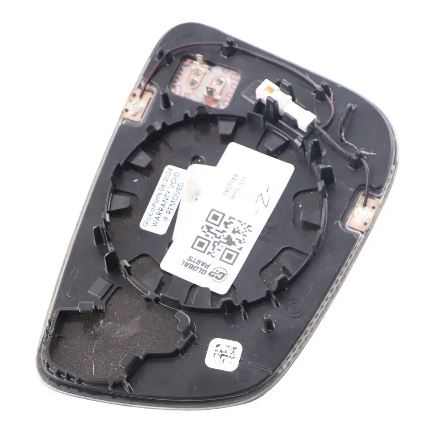 Wing Mirror Glass BMW G11 G12 G30 G31 G32 Heated Auto Dip to with Part number 7407158 Wing Mirror Glass BMW G11 G12 G30 G31 G32 Heated Auto Dip - SKU 7407158 - Part number 7407158