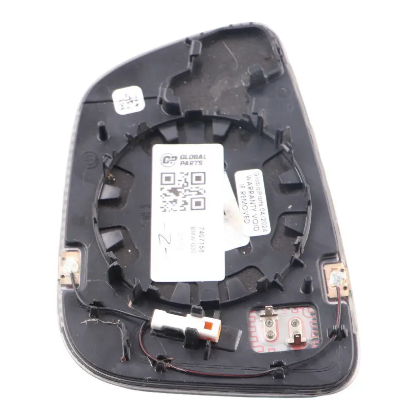 Wing Mirror Glass BMW G11 G12 G30 G31 G32 Heated Auto Dip to with Part number 7407158 Wing Mirror Glass BMW G11 G12 G30 G31 G32 Heated Auto Dip - SKU 7407158 - Part number 7407158