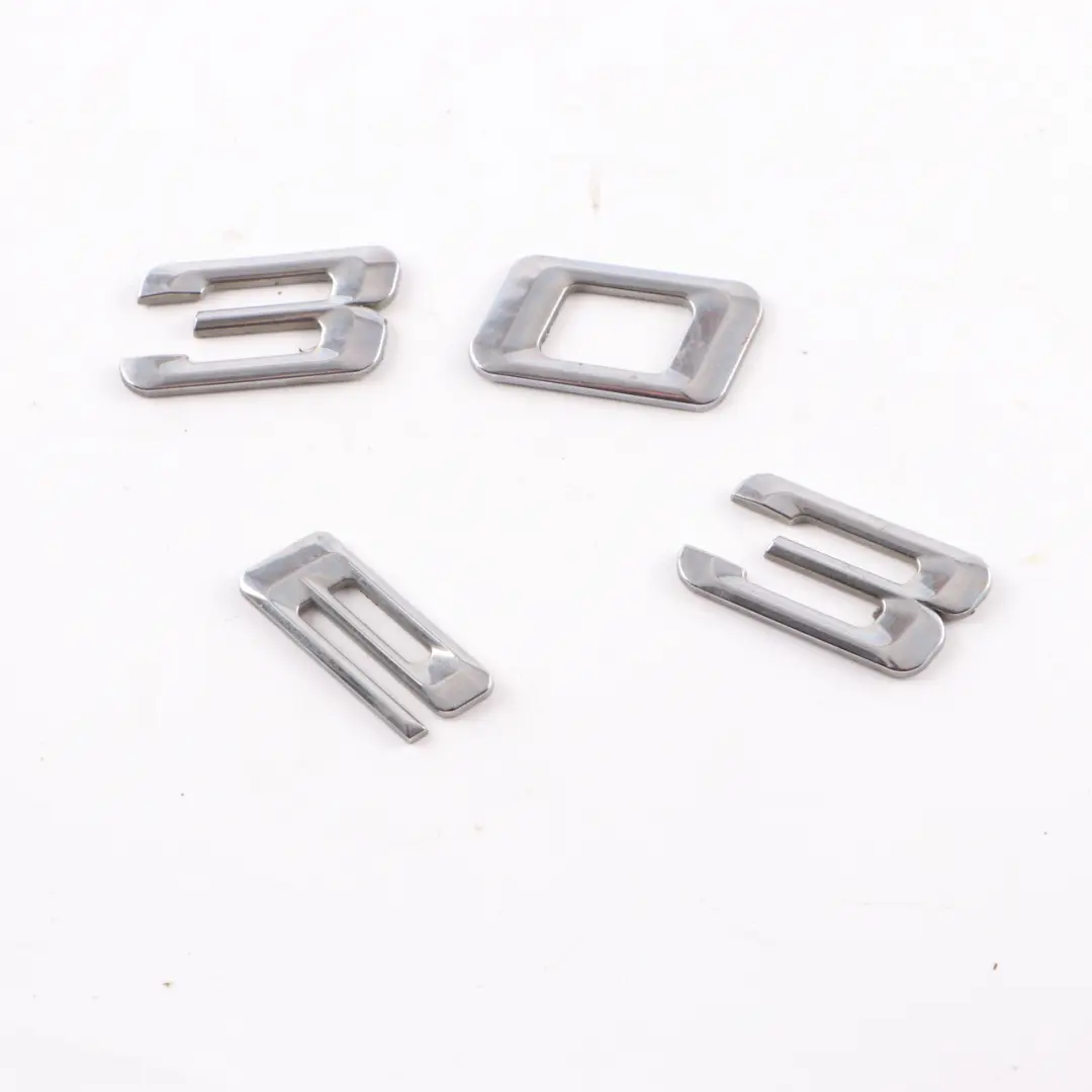 Emblem Lettering Rear Adhered Boot Trunk Lid Emblem to BMW F30 LCI 330e Hybrid with Part number 7270816 BMW F30 LCI 330e Hybrid Emblem Lettering Rear Adhered Boot Trunk Lid Emblem - SKU 7407279 - Part number 7270816