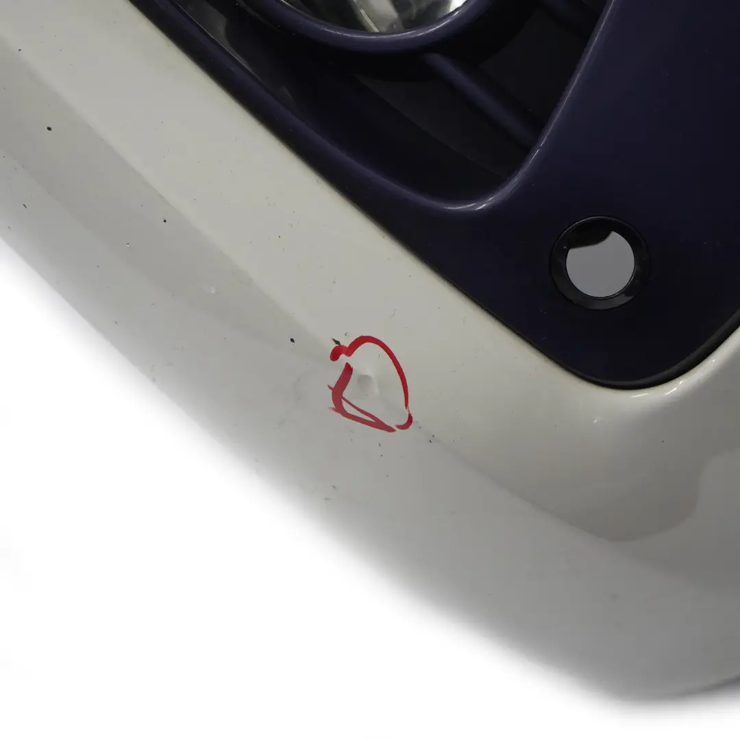 Front Bumper Trim Panel Park Assist Alpinweiss White 3 - 300 to BMW F45 F46 with Part number 7407680 BMW F45 F46 Front Bumper Trim Panel Park Assist Alpinweiss White 3 - 300 - SKU 7407680-AW - Part number 7407680