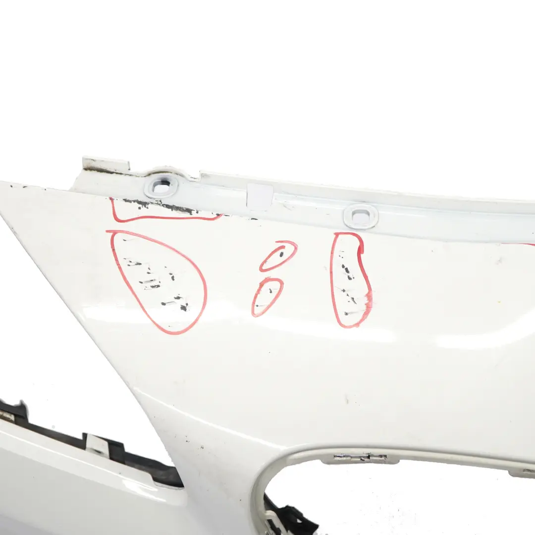 Front Bumper Trim Panel Park Assist Alpinweiss White 3 - 300 to BMW F45 F46 with Part number 7407680 BMW F45 F46 Front Bumper Trim Panel Park Assist Alpinweiss White 3 - 300 - SKU 7407680-AW - Part number 7407680