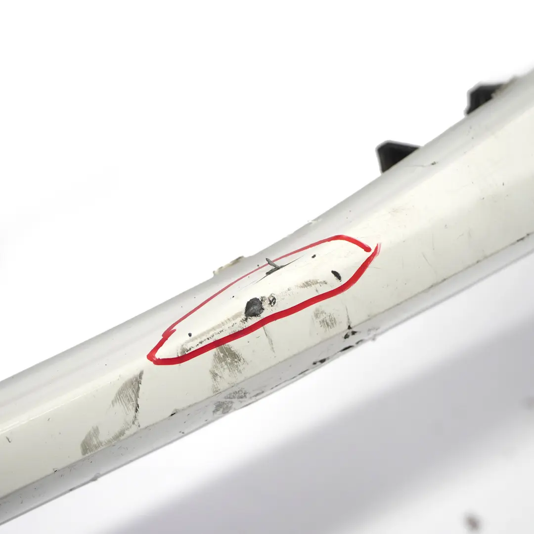 Front Bumper Trim Panel Park Assist Alpinweiss White 3 - 300 to BMW F45 F46 with Part number 7407680 BMW F45 F46 Front Bumper Trim Panel Park Assist Alpinweiss White 3 - 300 - SKU 7407680-AW - Part number 7407680