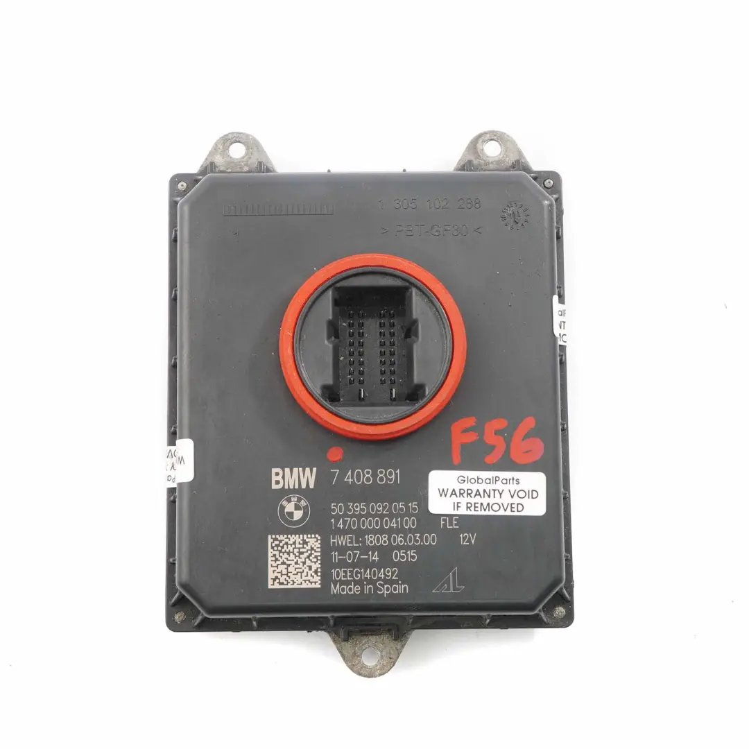 LED Module Mini Cooper F55 F56 F57 F60 Headlight Level Control Ballast  - SKU 7408891 - Part number 7408891