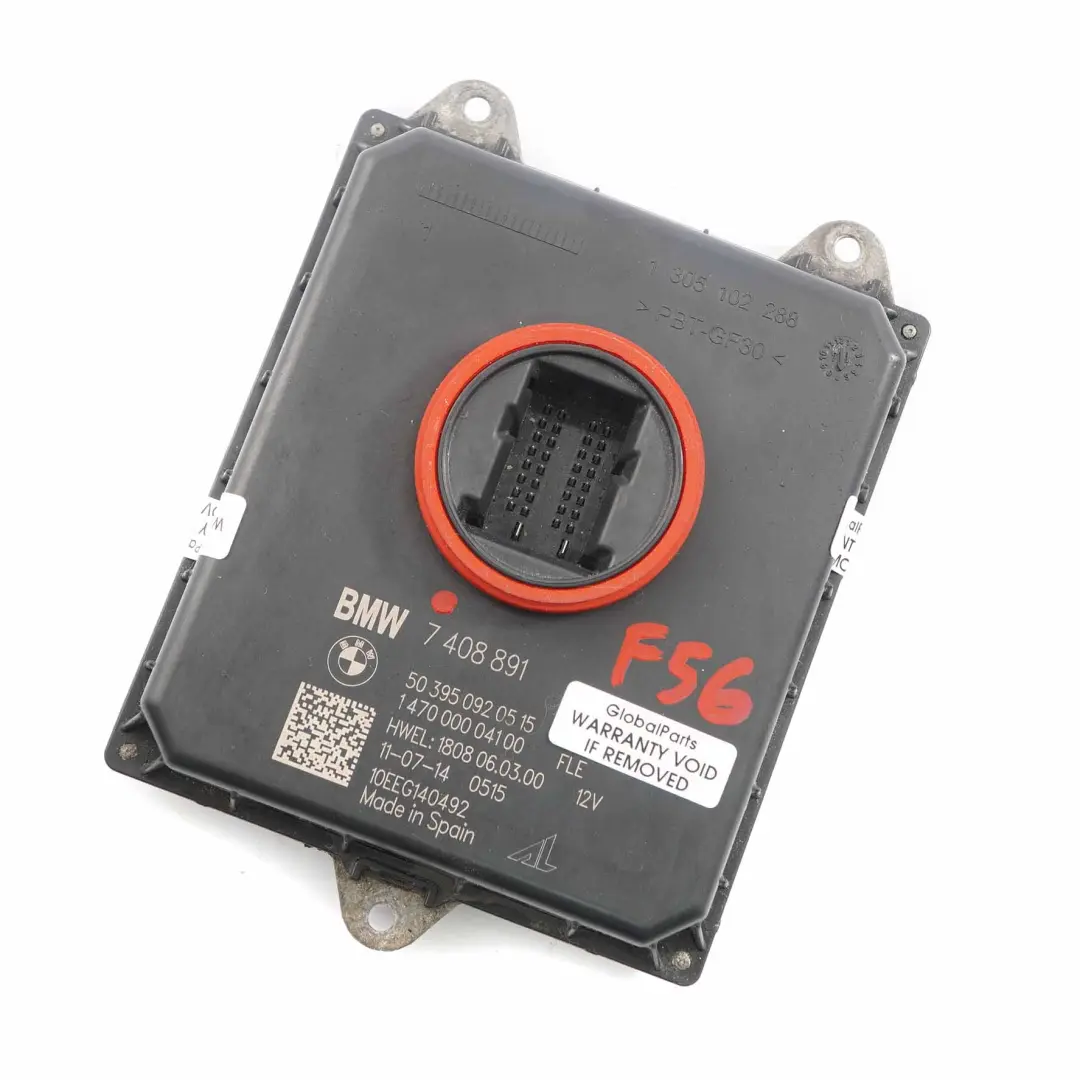 Module ballast controle niveau phares LED pour Mini F55 F56 F57 F60 à propos du numéro de pièce 7408891 Mini F55 F56 F57 F60 Module ballast controle niveau phares LED - SKU 7408891 - Numéro de pièce 7408891