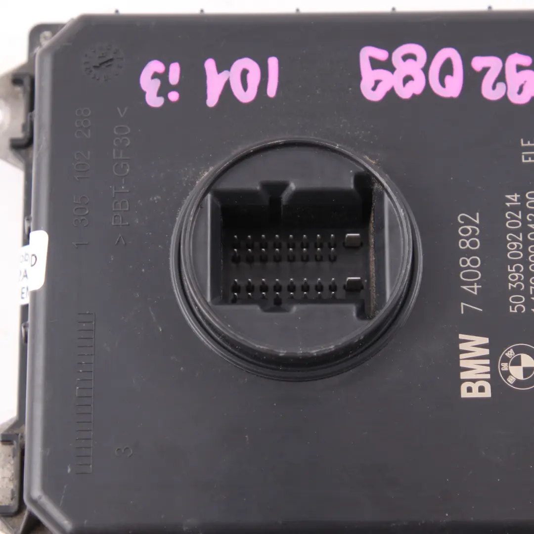 Module Phare Unité De Contrôle Lumière Avant Electronique LED pour BMW I01 I3 à propos du numéro de pièce 7408892 BMW I01 I3 Module Phare Unité De Contrôle Lumière Avant Electronique LED - SKU 7408892 - Numéro de pièce 7408892