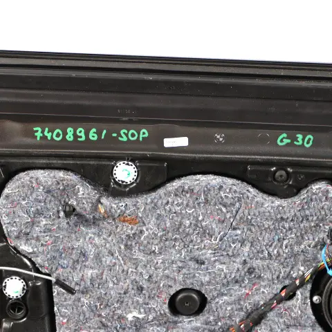 Door Front BMW F90 M5 G30 Left Door N/S Sophistograu Grey Metallic - A90 to with Part number 7408961 Door Front BMW F90 M5 G30 Left Door N/S Sophistograu Grey Metallic - A90 - SKU 7408961-SOP - Part number 7408961