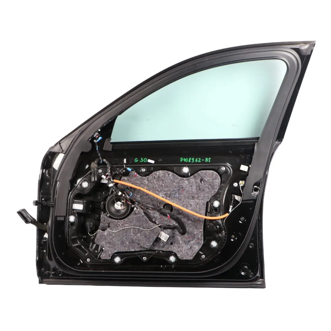 Door Front BMW F90 M5 G30 Right Door O/S Black Sapphire Metallic - 475 to with Part number 7408962 Door Front BMW F90 M5 G30 Right Door O/S Black Sapphire Metallic - 475 - SKU 7408962-BS - Part number 7408962