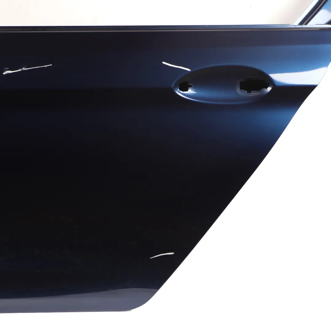  Door Rear BMW F90 M5 G30 Left Door N/S Mediterranean Blue Metallic - C10 - SKU 7408963-MED - Part number 7408963