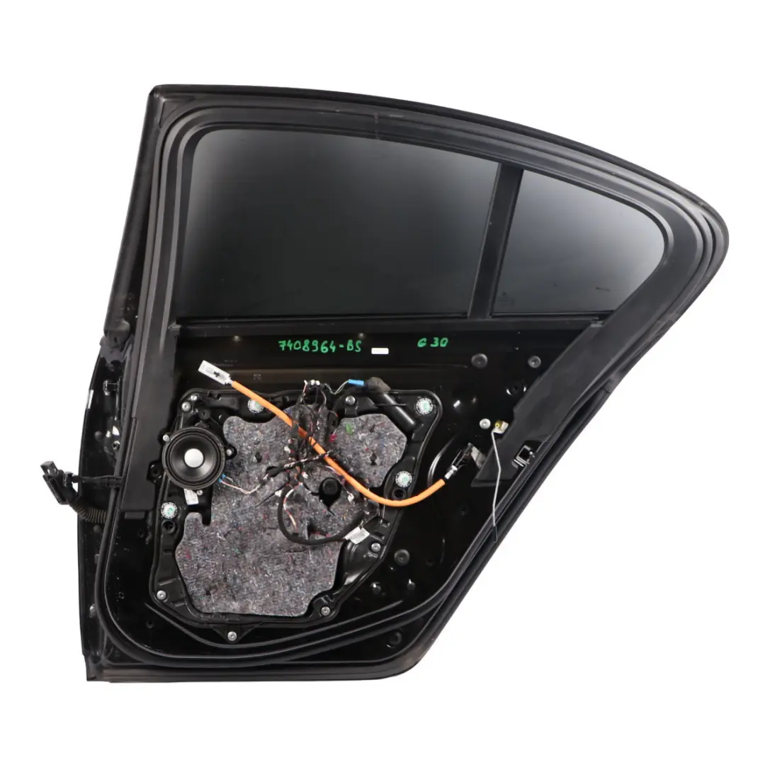 Door Rear BMW F90 M5 G30 Right Door O/S Black Sapphire Metallic - 475 to with Part number 7408964 Door Rear BMW F90 M5 G30 Right Door O/S Black Sapphire Metallic - 475 - SKU 7408964-BS - Part number 7408964