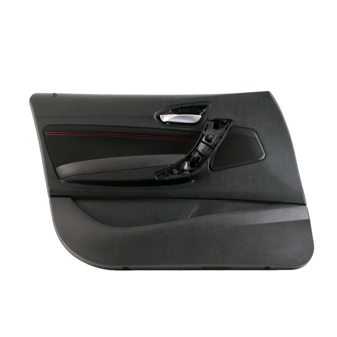 BMW 1 F20 LCI Front Left N/S Door Lining Card Cloth Fabric Anthracite Red - SKU 7409903 - Part number 7409903