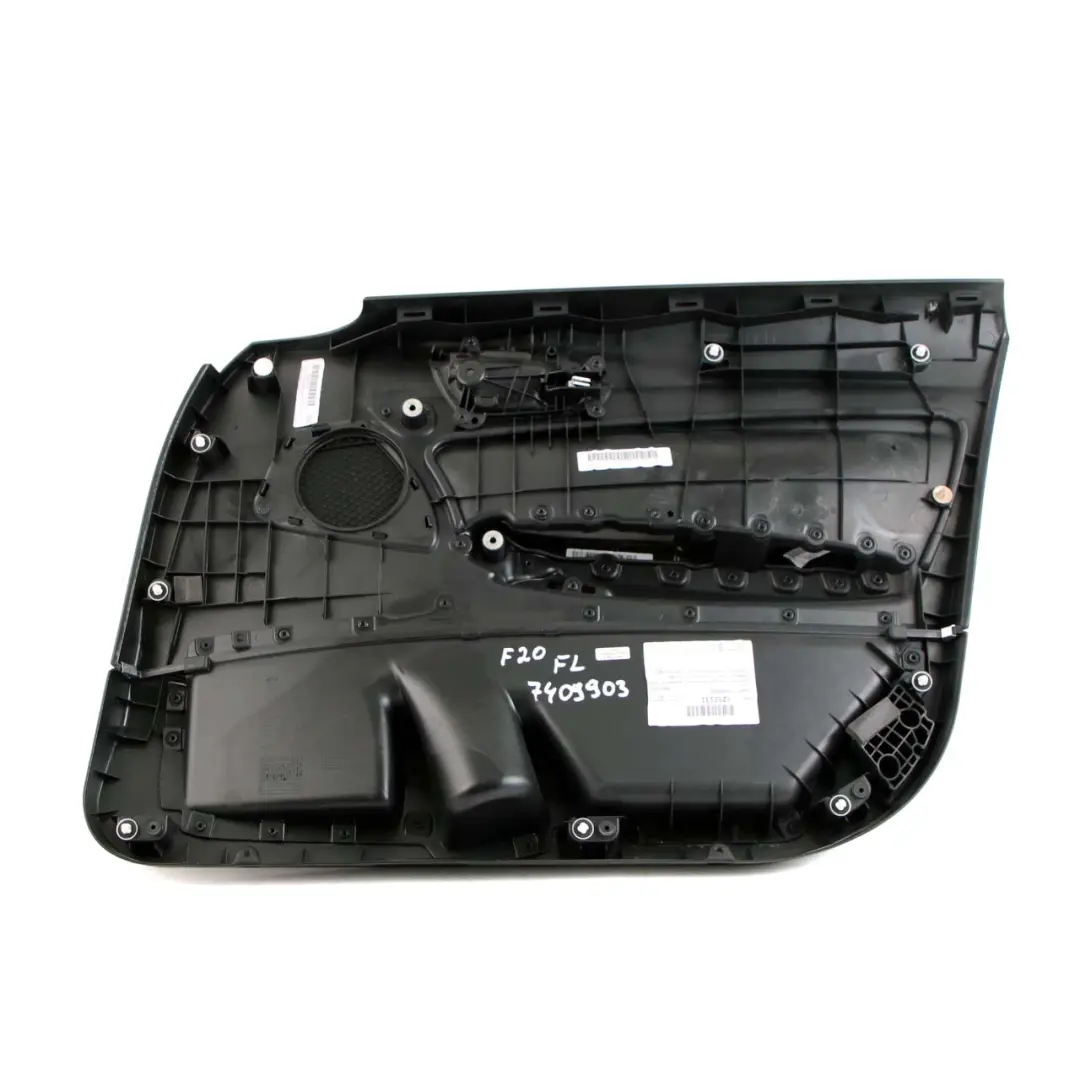 BMW 1 F20 LCI Front Left N/S Door Lining Card Cloth Fabric Anthracite Red - SKU 7409903 - Part number 7409903