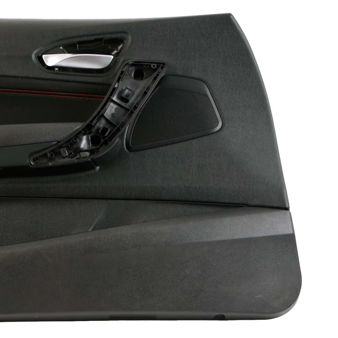 Puerta Delantera Izquierda Forro Tarjeta Tela Rojo Antracita para BMW F20 LCI con número de pieza 7409903 BMW F20 LCI Puerta Delantera Izquierda Forro Tarjeta Tela Rojo Antracita - SKU 7409903 - Número de pieza 7409903