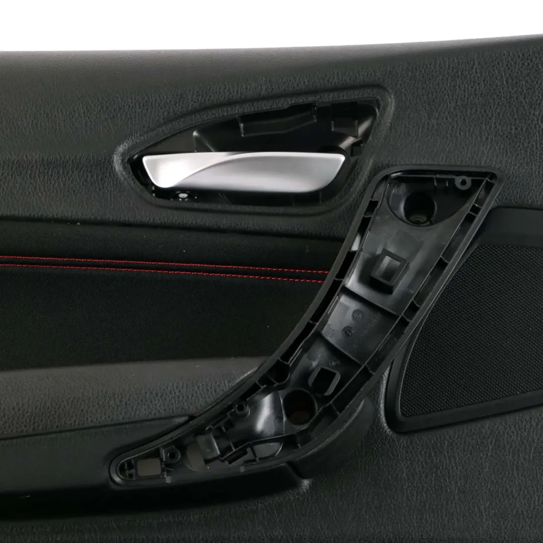 BMW 1 F20 LCI Front Left N/S Door Lining Card Cloth Fabric Anthracite Red - SKU 7409903 - Part number 7409903