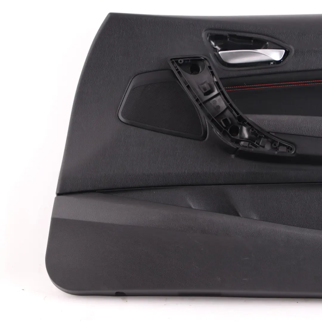 BMW 1 F20 LCI Vorne Rechts Türverkleidung Karte Stoff Anthrazit Rot - SKU 7409904 - Teilenummer 7409904
