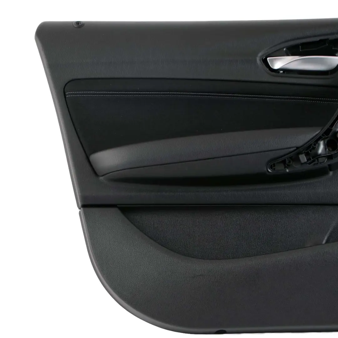 BMW 1 F20 LCI Front Left N/S Door Lining Card Cloth Fabric Anthracite Grey - SKU 7409905 - Part number 7409905