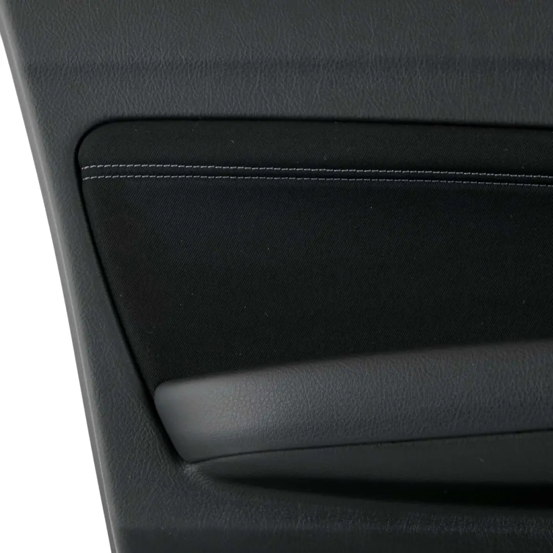 BMW 1 F20 LCI Front Left N/S Door Lining Card Cloth Fabric Anthracite Grey - SKU 7409905 - Part number 7409905