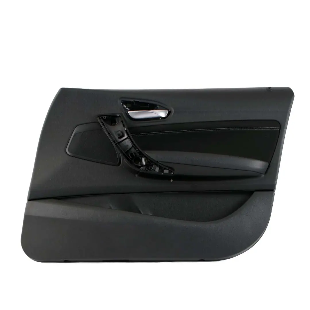 BMW 1 F20 LCI Front Right O/S Door Lining Card Cloth Fabric Anthracite Grey - SKU 7409906 - Part number 7409906