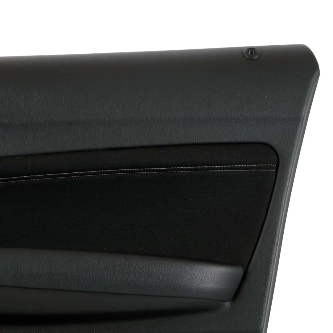 BMW 1 F20 LCI Front Right O/S Door Lining Card Cloth Fabric Anthracite Grey - SKU 7409906 - Part number 7409906