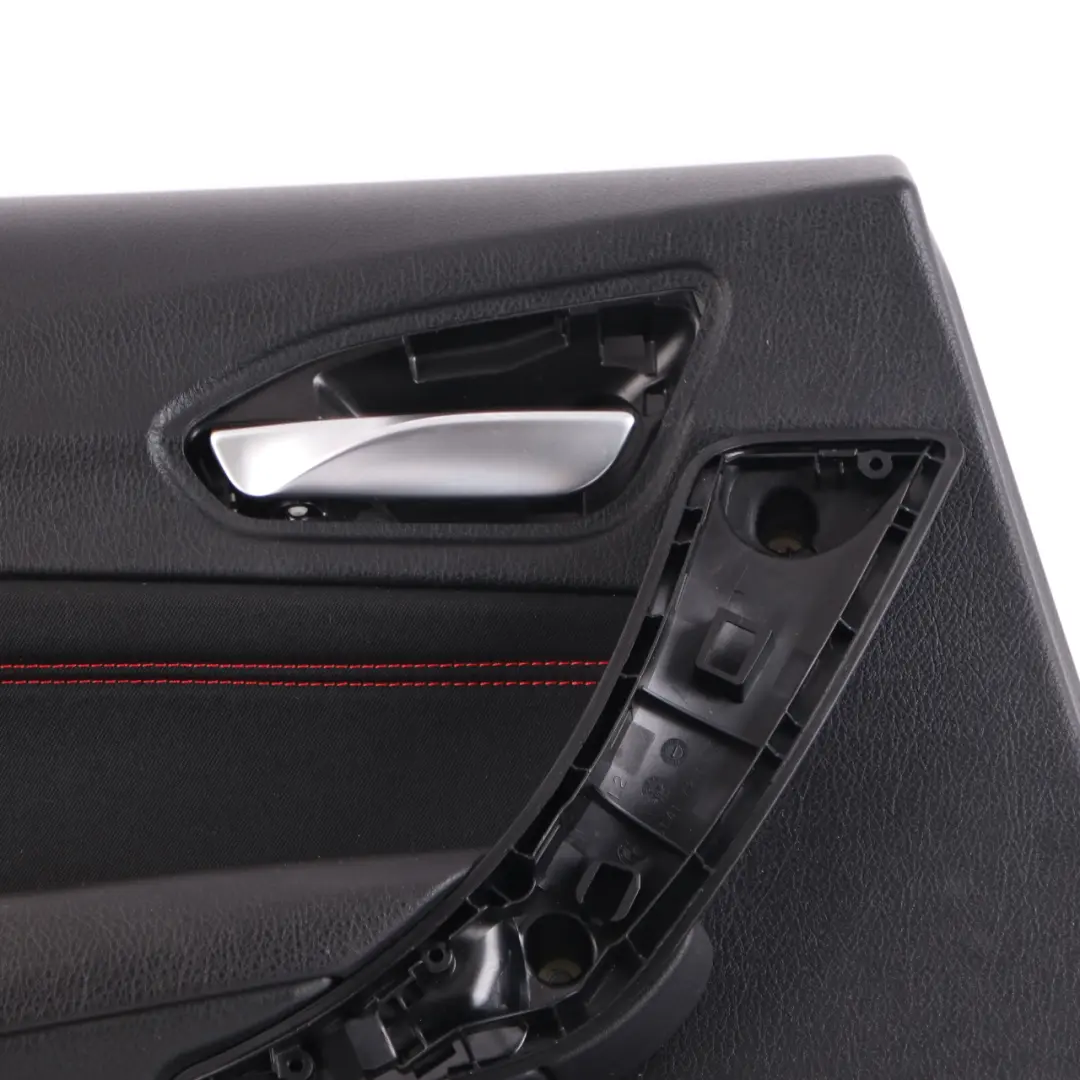 Left N/S Door Lining Card Cloth Fabric Anthracite Red to BMW 1 F20 LCI Rear with Part number 7409923 BMW 1 F20 LCI Rear Left N/S Door Lining Card Cloth Fabric Anthracite Red - SKU 7409923 - Part number 7409923