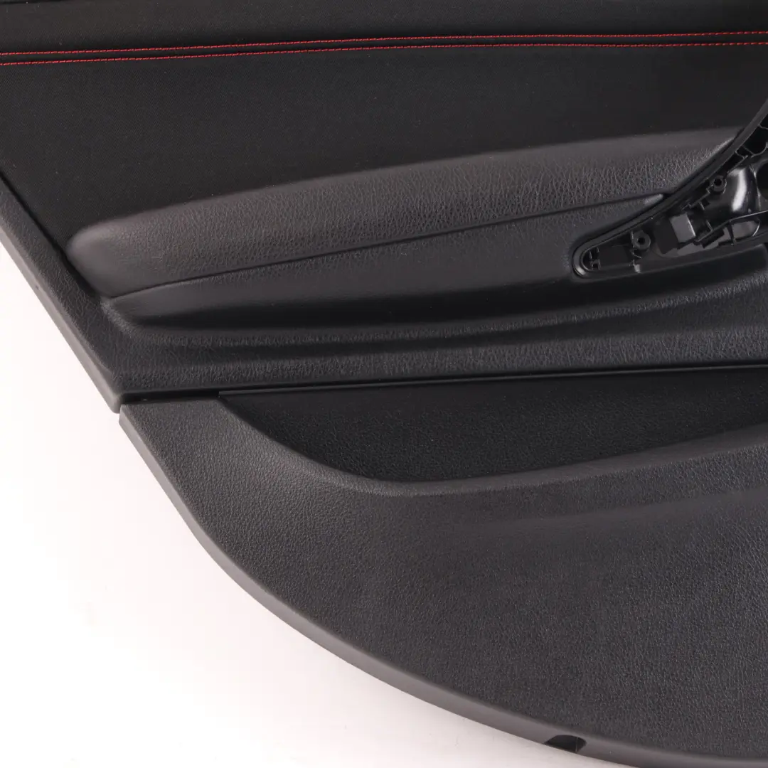 Left N/S Door Lining Card Cloth Fabric Anthracite Red to BMW 1 F20 LCI Rear with Part number 7409923 BMW 1 F20 LCI Rear Left N/S Door Lining Card Cloth Fabric Anthracite Red - SKU 7409923 - Part number 7409923