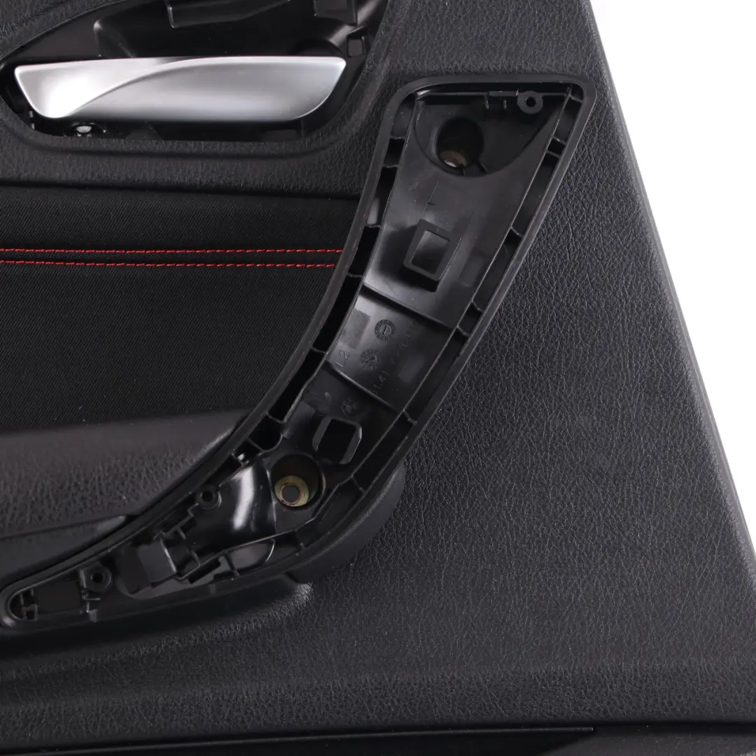 Left N/S Door Lining Card Cloth Fabric Anthracite Red to BMW 1 F20 LCI Rear with Part number 7409923 BMW 1 F20 LCI Rear Left N/S Door Lining Card Cloth Fabric Anthracite Red - SKU 7409923 - Part number 7409923